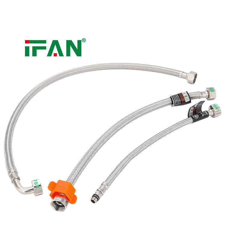 Ifan High Quality Braided Water Hose 30cm 40cm 50cm 60cm Bathrooms Accessories Braided Flexible Hose
