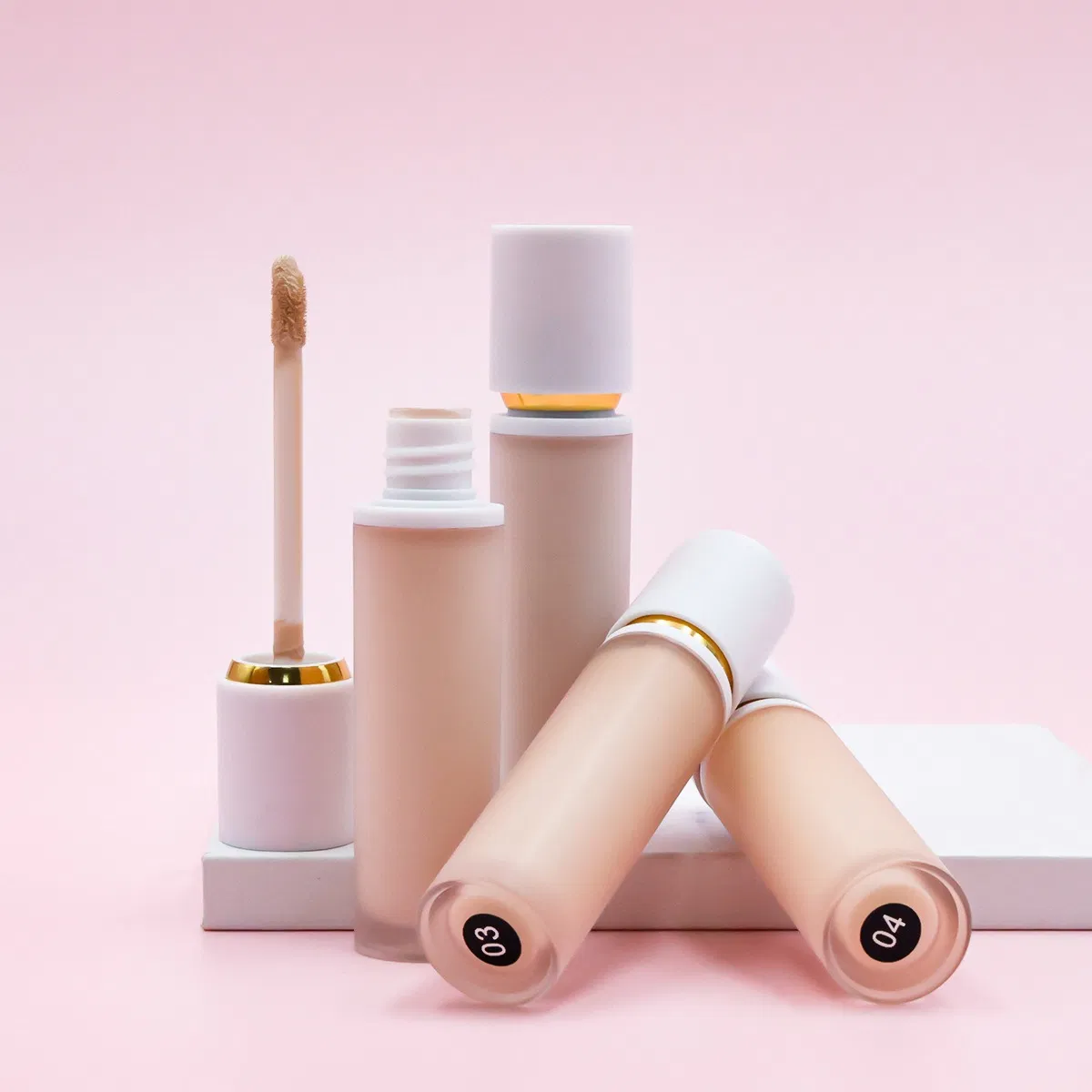 30 Colors Full Coverage Vegan Liquid Concealer Foundation Cream Cosmetics Factory