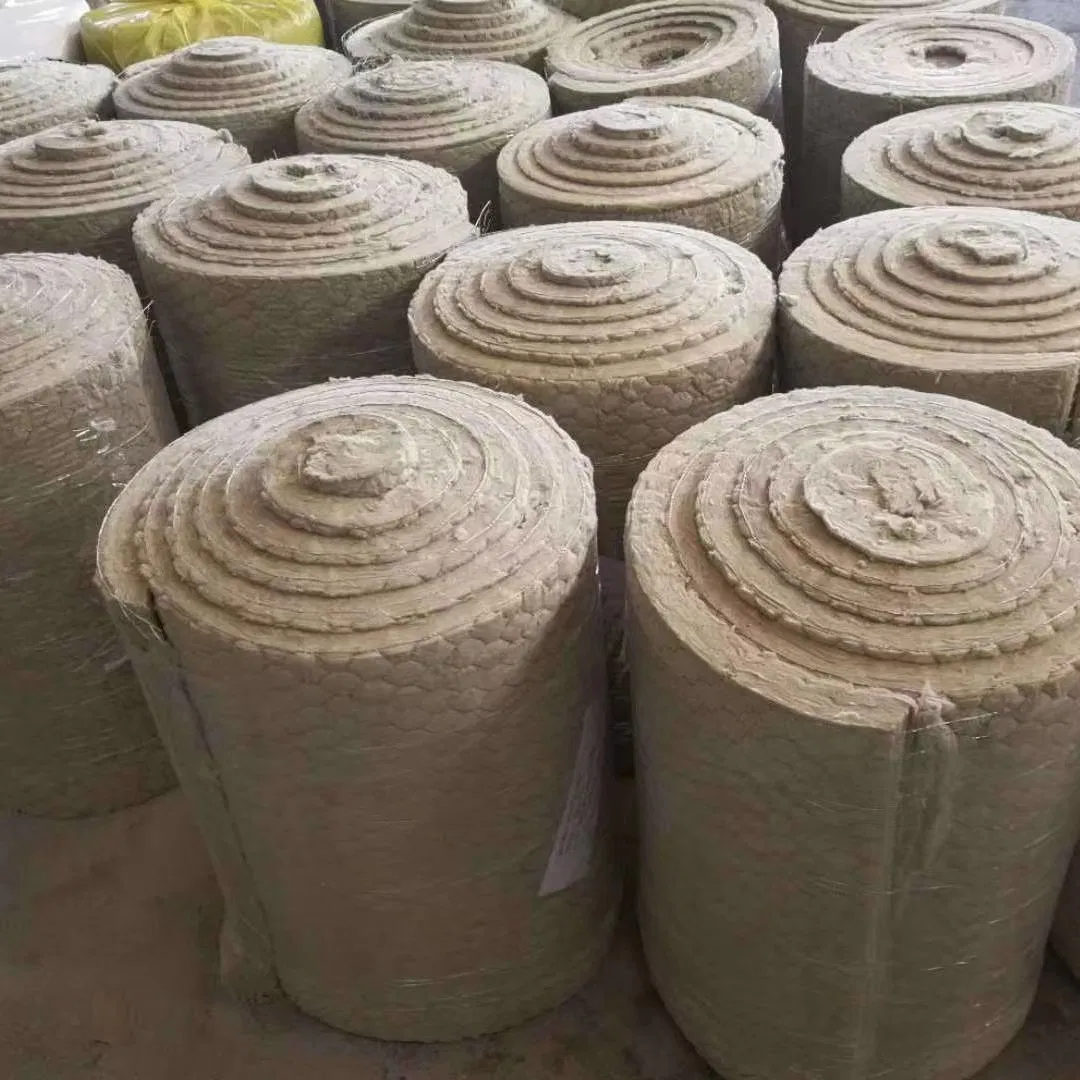 Insulation Materials Retail 80kg/M3 Rock Wool Fireproof Insulation Blanket