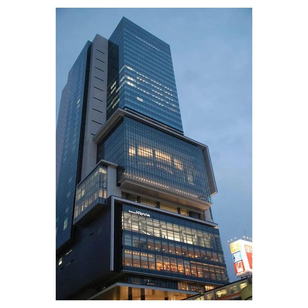 High Quality Glass Aluminum Cladding System Aluminum Metal Curtain Wall