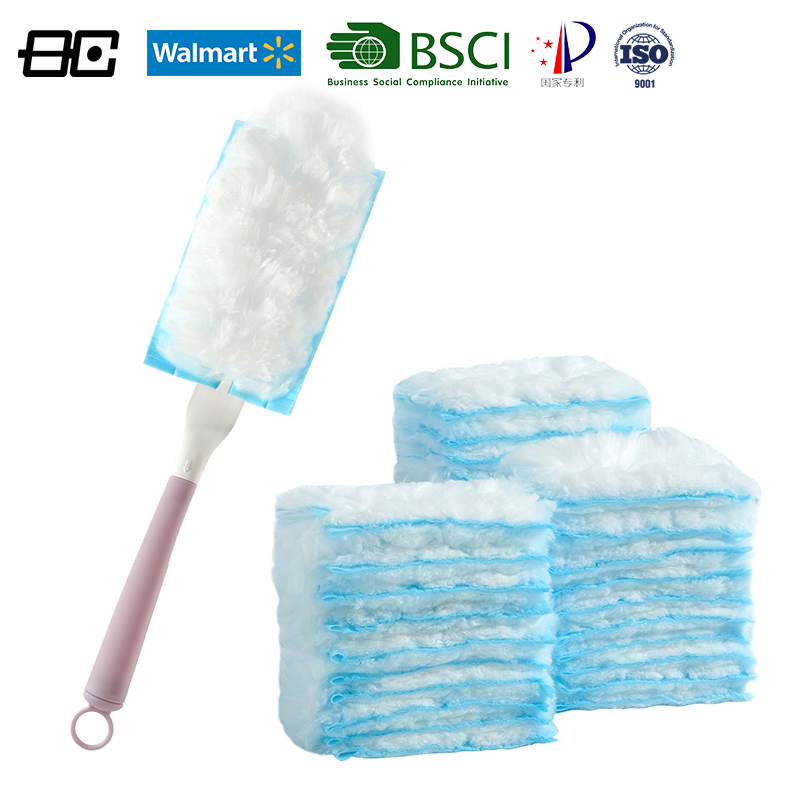 Disposable Duster Set, Super Absorbent Microfiber Duster and Refill Set