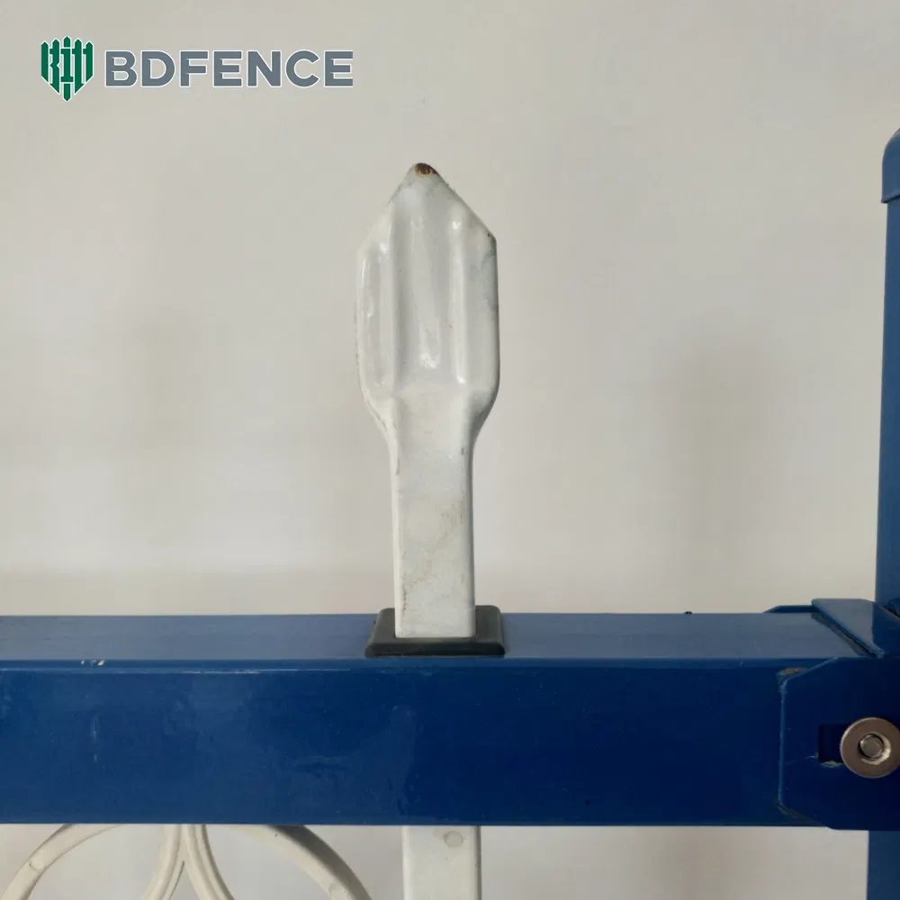 Black Powder Coated Residential and Commercial Steel Picket Security Tubular Fencing