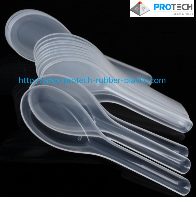 Customized Clear Plastic Spoons-Heavyweig Plastic Spoon