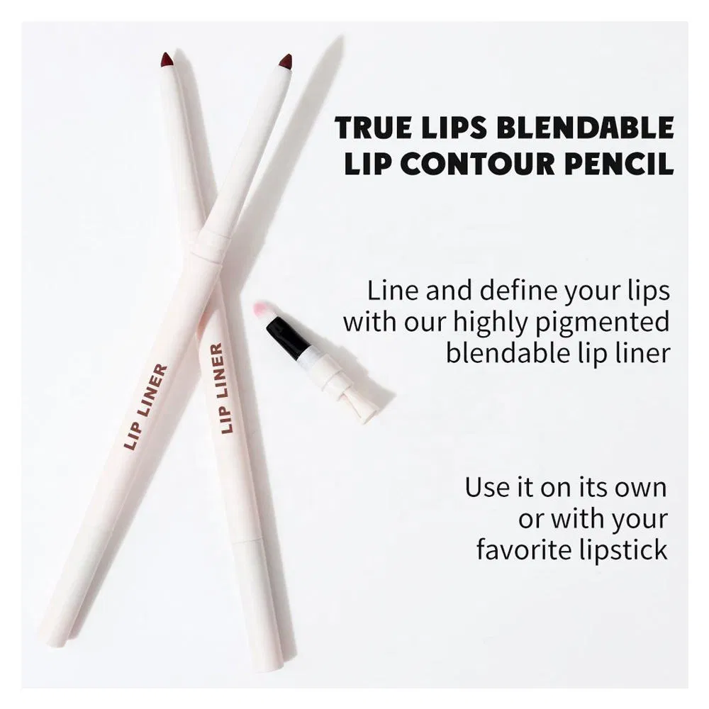 Vegan Retractable Lip Liner Pencil for All-Day Wear