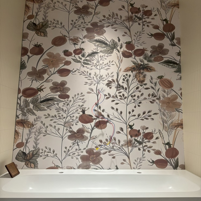 Factory 3D Printing Building Material Spc PVC Marble Flexible Ceiling Sheet Carbon Crystal Fence Wall Panel porcelain-Like Wall Panel