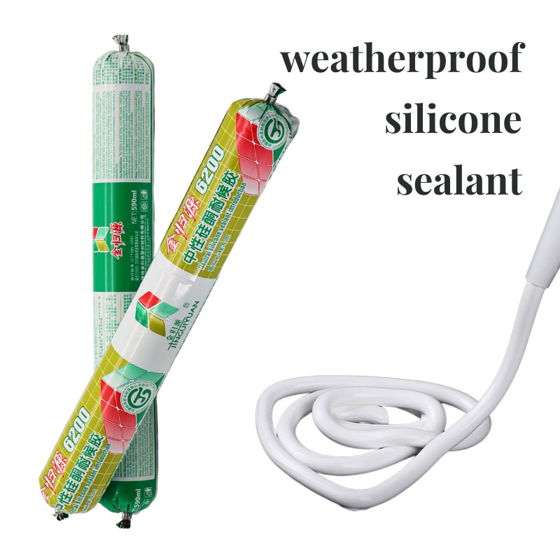 Wholesale Weatherproof Neutral White Grey Black Silicone Sealant for UPVC Windows