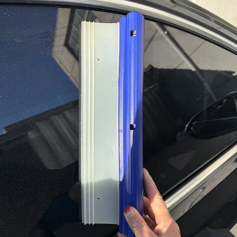 Esun Blue Silicone Car Drying Water Silicone Squeegee for Car