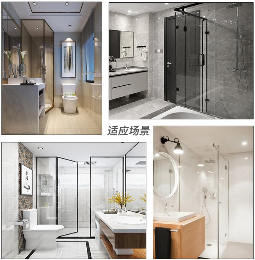 OEM 2024 Design V-Corner Shower-Enclosure Bathroom Hardware 304-Stainless-Steel 90 Degree Door Tube 2connector Bracket