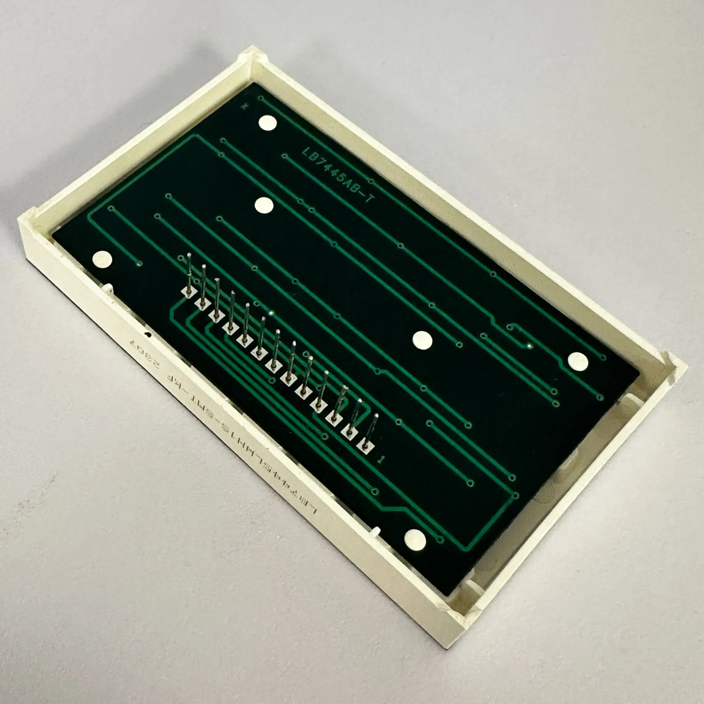 Customized White 7 Segment LED Display 3 Digit for Cold Room Refrigerator