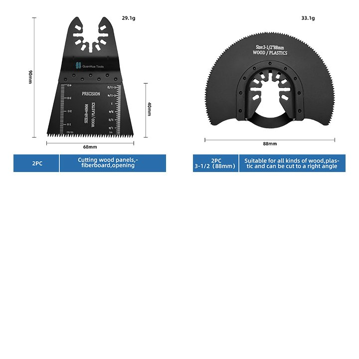 Премиум пилки HCS для осциллятора, 24 шт