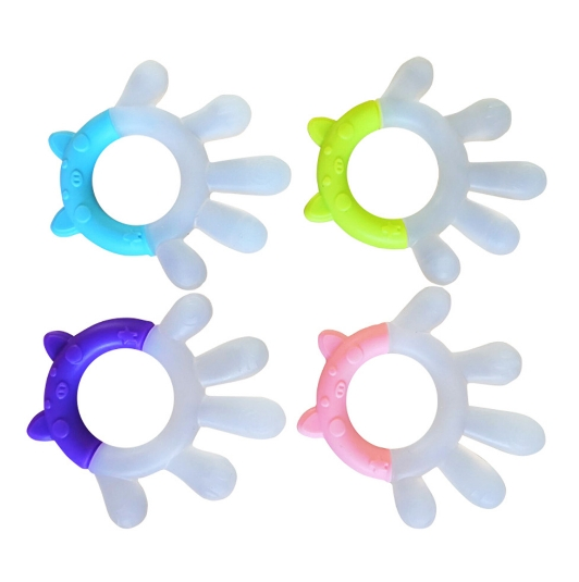 BPA Free Food Grade Soft Chew Teether Teething Infant