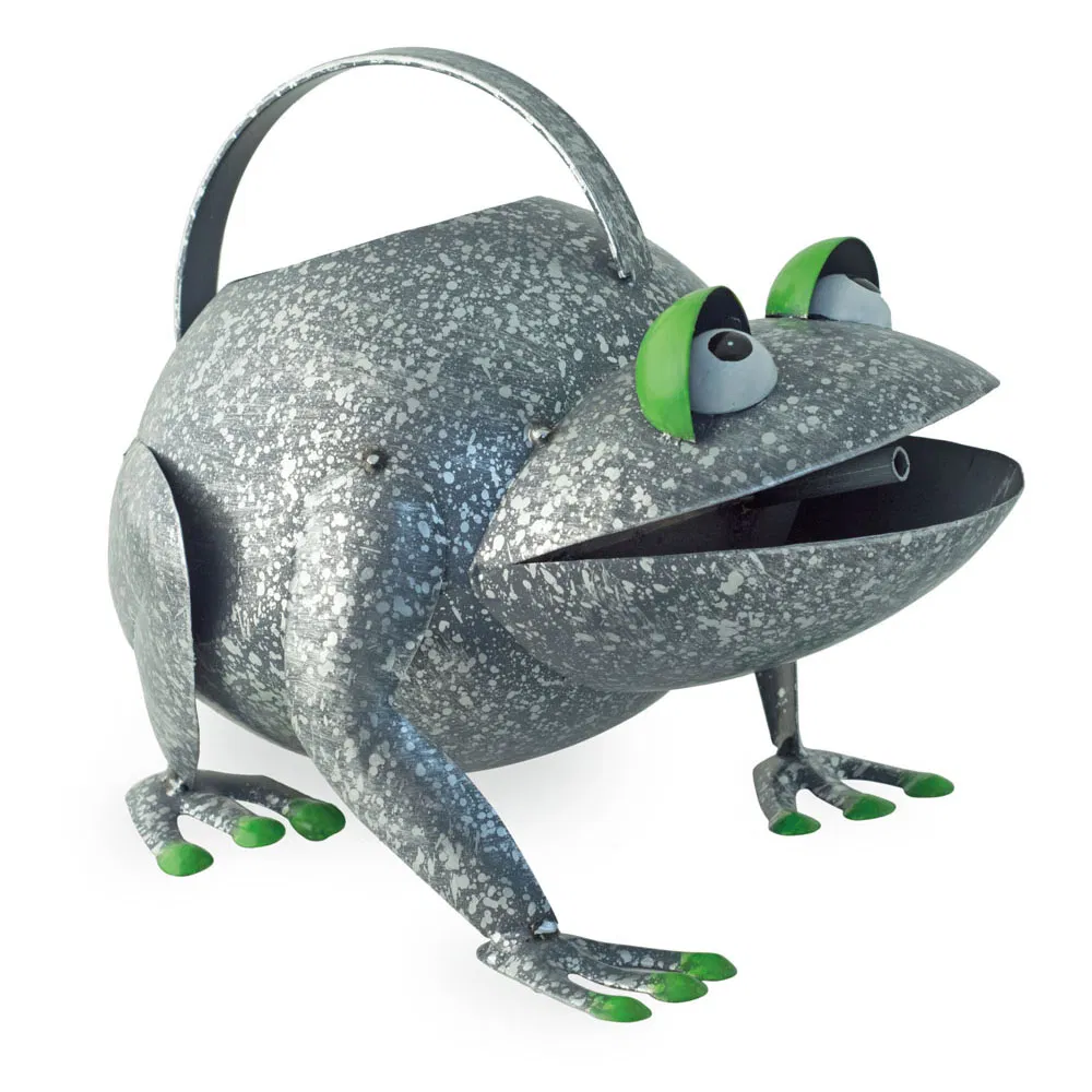 Outdoor Metal Animal Sculpture Iron Decorative Snail Watering Can for Gardening