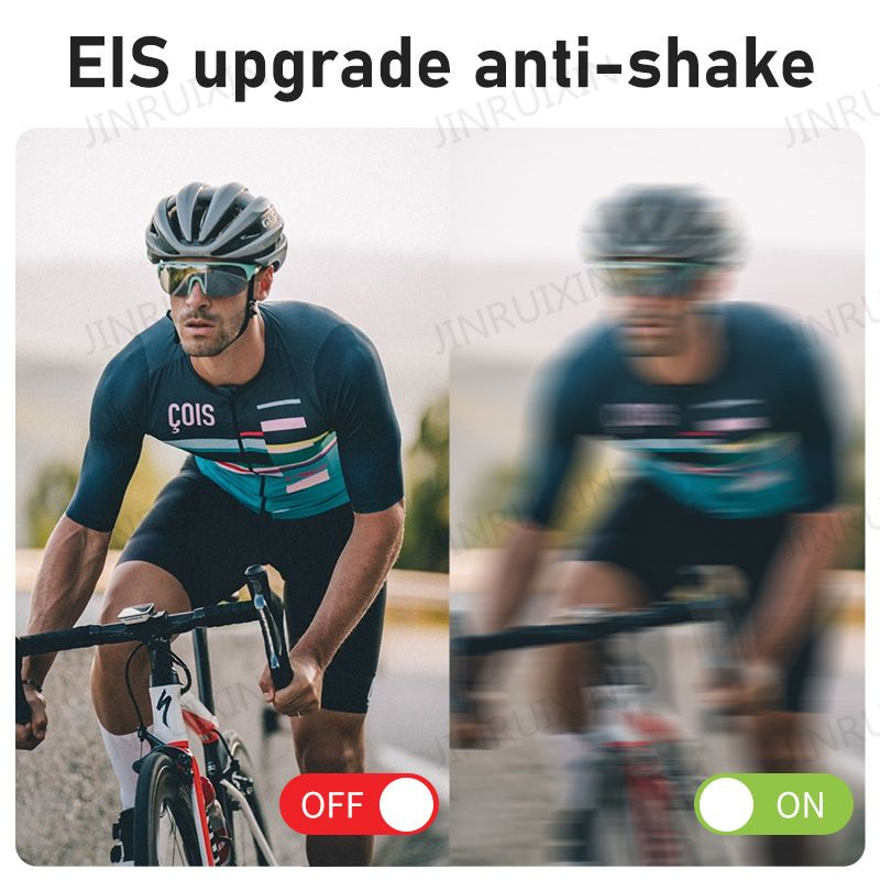 New Cross-Border Action Camera 6K HD Dual Screen Remote Control WiFi Interconnection Eis Anti-Shake Motion DV Camera