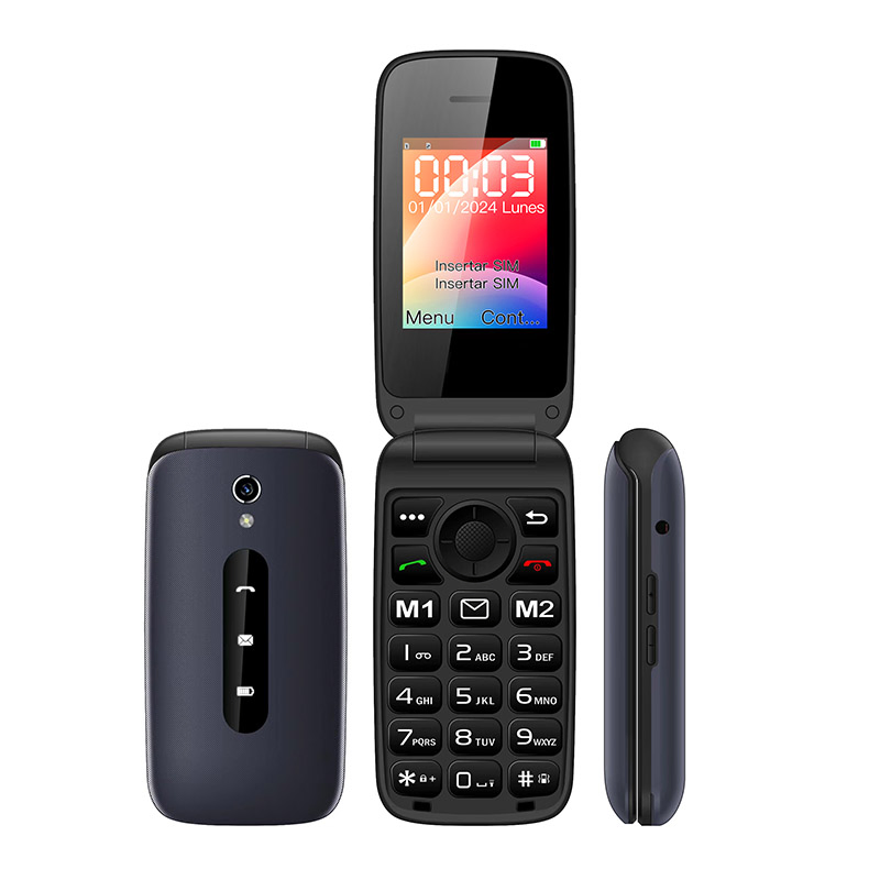 Раскладушка с кнопкой SOS, 4G LTE, 2.4 дюйма