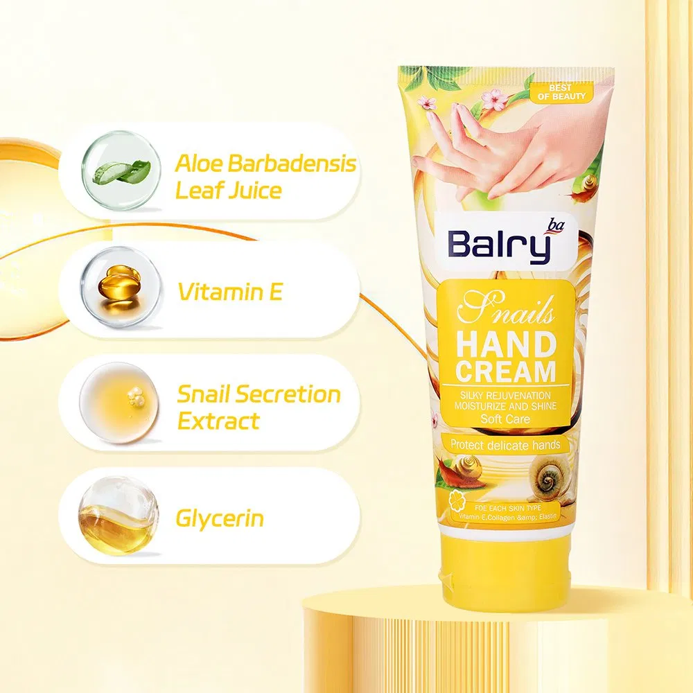 Revitalizing Snail Essence Hand Cream for Youthful Glow