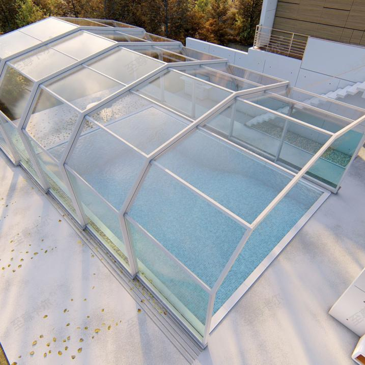 OEM Silent PC Panel Canopy for Patio & Balcony Sun Protection