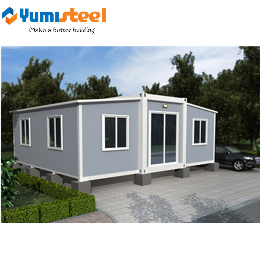 20FT Beautiful Steel Prefabricated Tiny Shipping Factory Buildings for Office