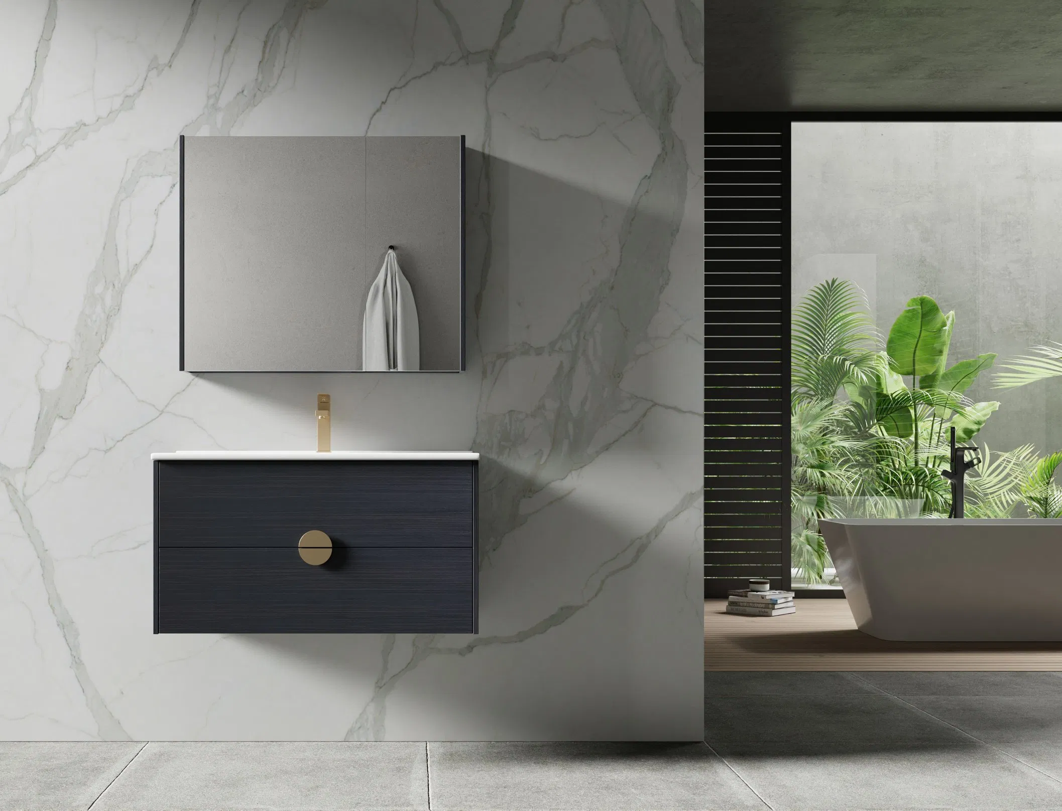 Современная акриловая раковина для ванной с LED