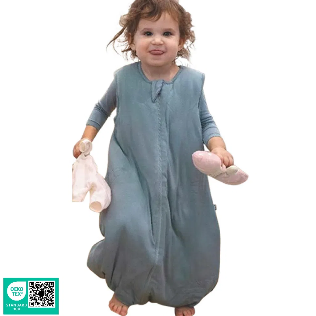 Factory Wholesale Price Children's Bamboo Baby Sleeping Bag Feet Exposed Bunting Bag