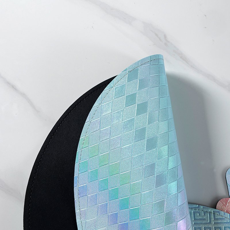 PVC Leather Hotel & Home Table Mats Waterproof & Oilproof Heat Insulation Placemats