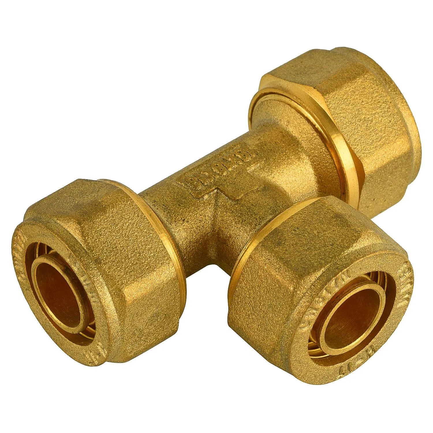 Tee Pex Fitting Brass Compression Pipe Fittings Pipe Connector