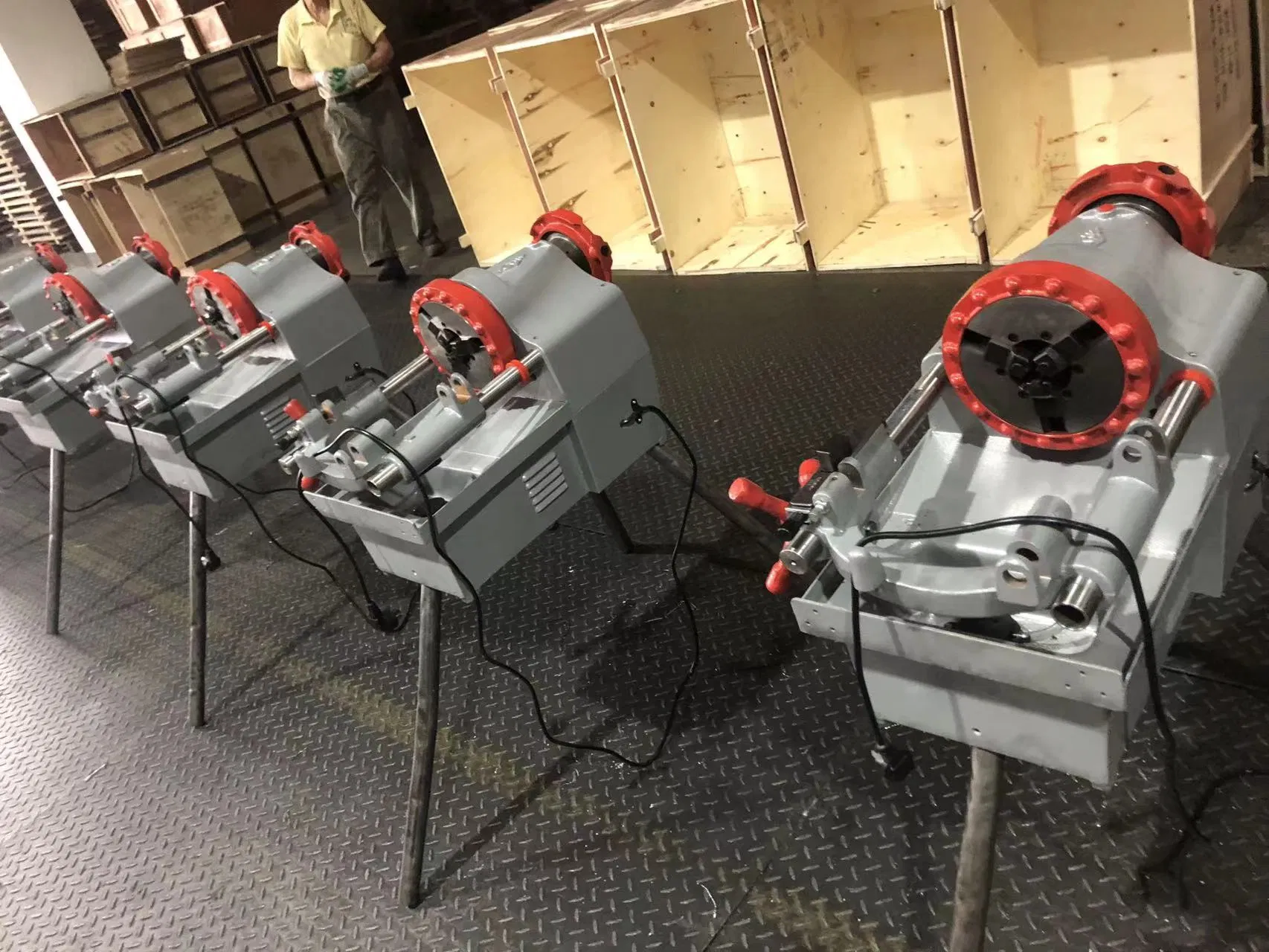 1/2"-3" Qt3-III Pipe Threading Machine (SQ50E) /with HSS Dies/Factory Customized