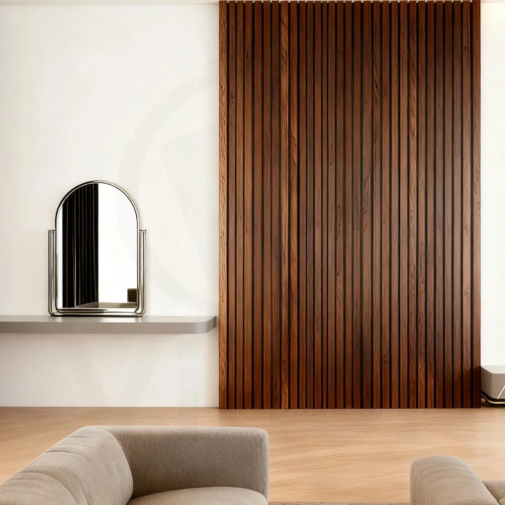 Reasonable Price Soundproof Wood Veneer Slat Acoustic Panel