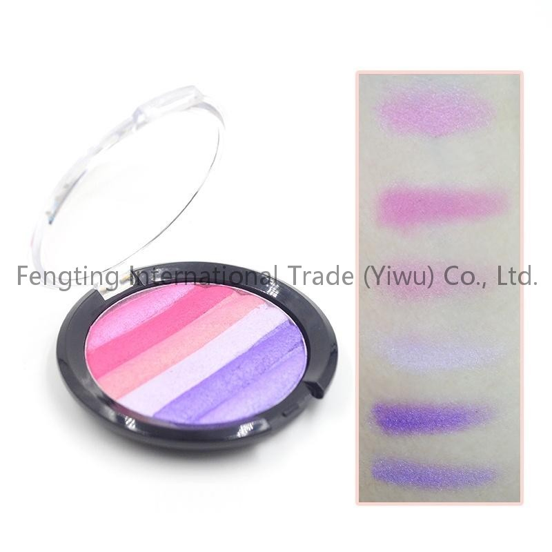 High Quality ODM/OEM Accepted Bulk Wholesale 6-Color Glitter Shimmer Character Eye Shadow Palette with ISO FDA CE for Spain USA EU