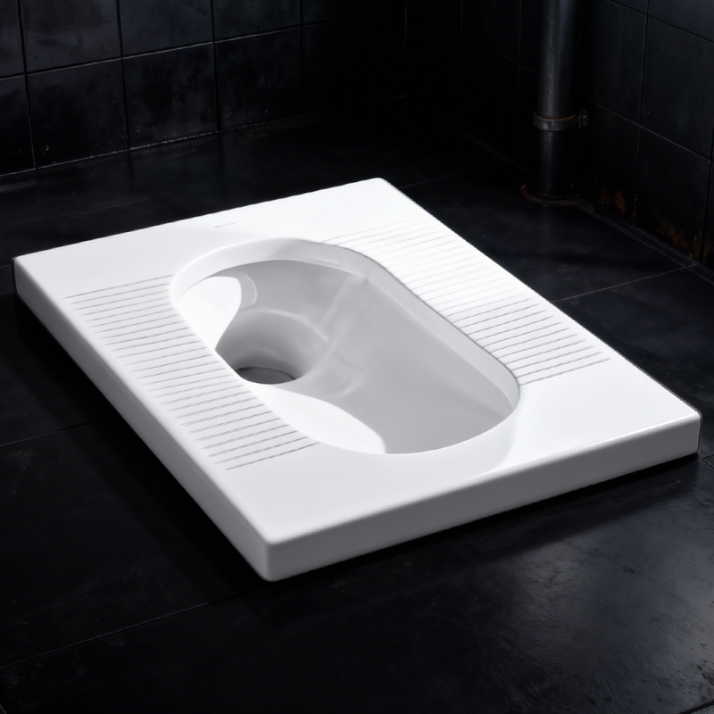 Innovative Easy Clean Squatting Toilet Pan for Modern Bathrooms