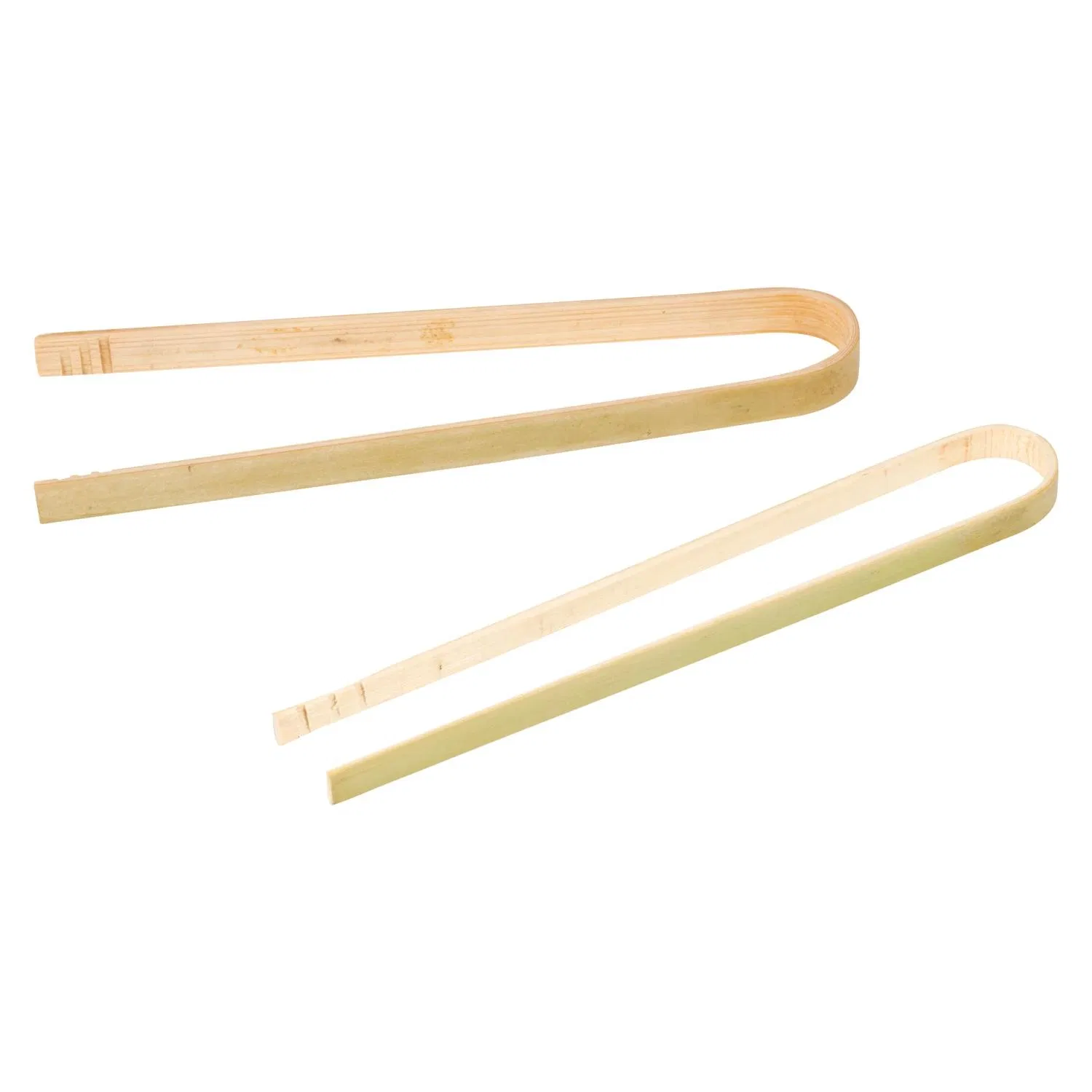 6inch Cooking Utensils Set Bamboo Cooking Tongs Long Bamboo Tongs for Toast