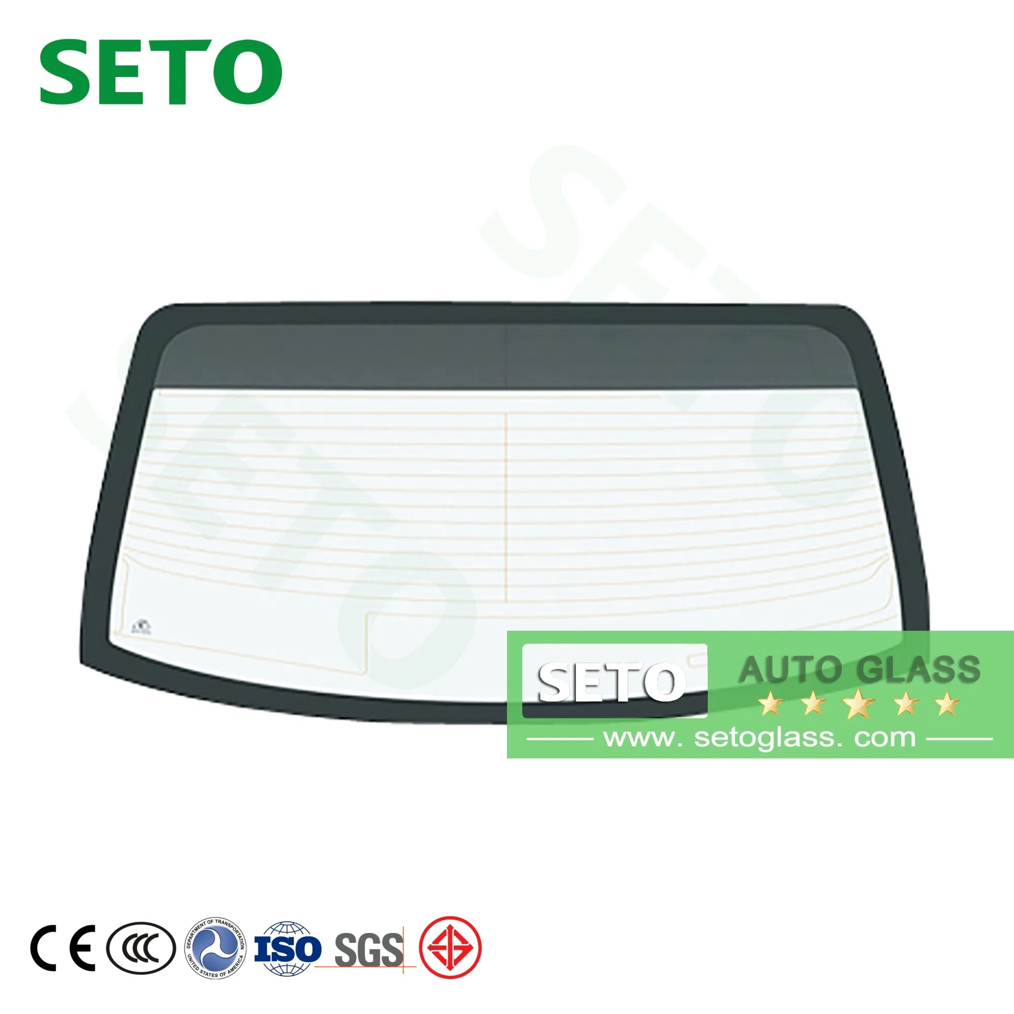 Auto Windshield Glass Fuyao Glass Rear Auto Glass