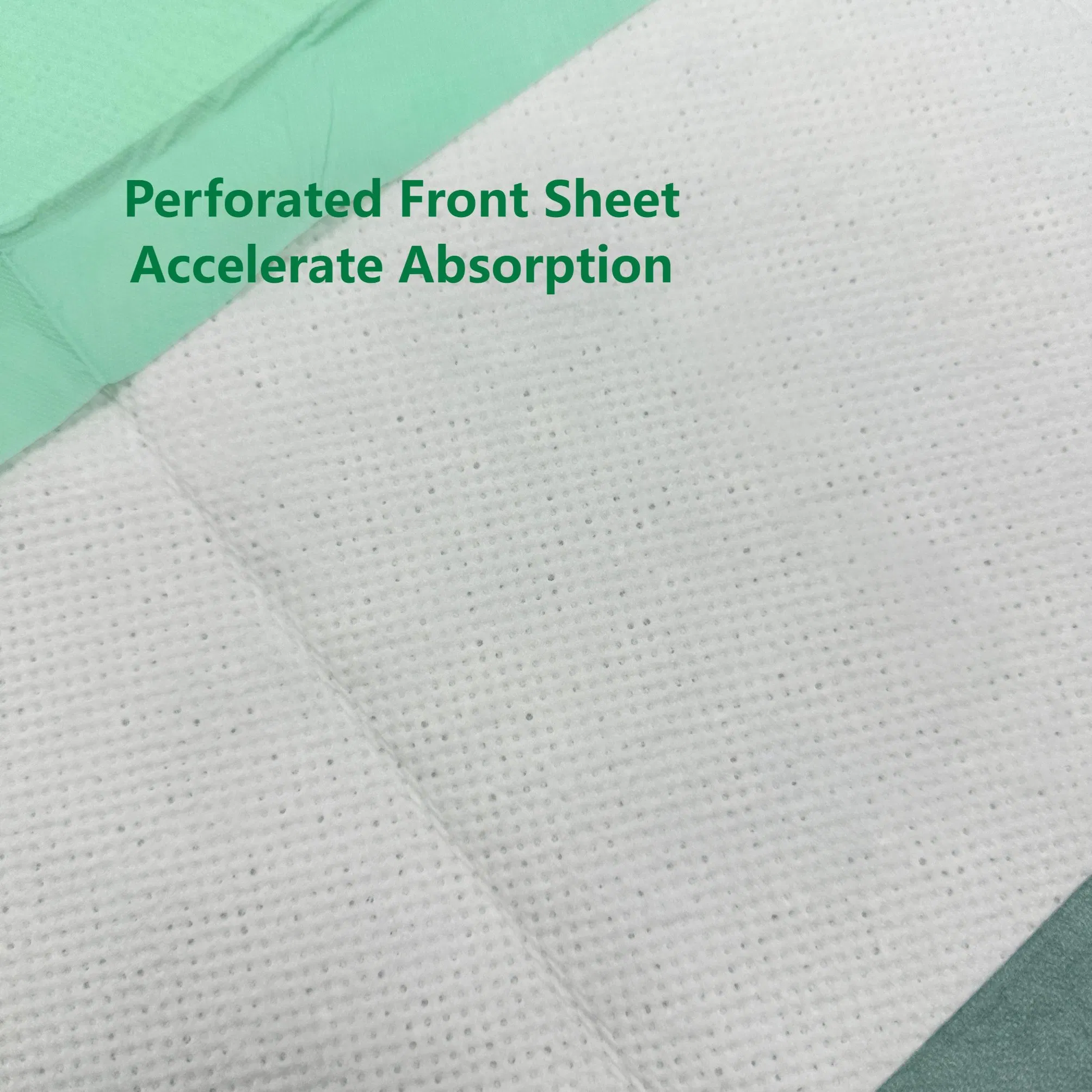 Medical Grade Disposable Absorbent Chux Pads Incontinence Underpads Bed Pads for Medical Surgery