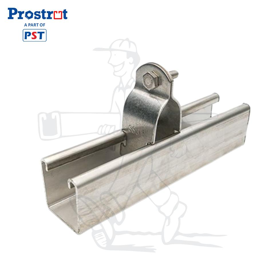 SS316 SS304 Prostrut Stainless Steel 41X41 Strut Channel Slotted Unistrut Channel