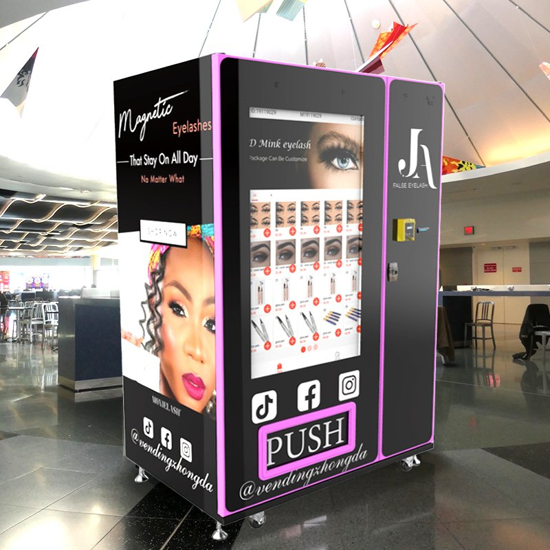 Airport Clothing and Disposable Goods Full-Screen Vending Machine