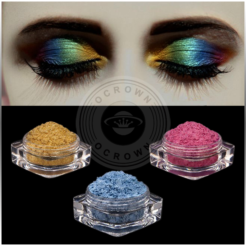 Cosmetic Metallic Shimmer Eyeshadow Natural Nude Shine Pigment