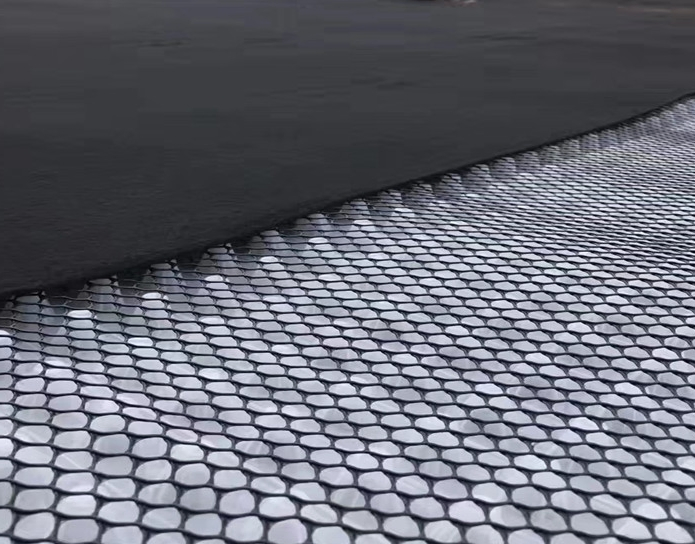 Composite Drainage Net Geocomposite Geosynthetics HDPE Net 3D Composite Net for Drainage Low Price