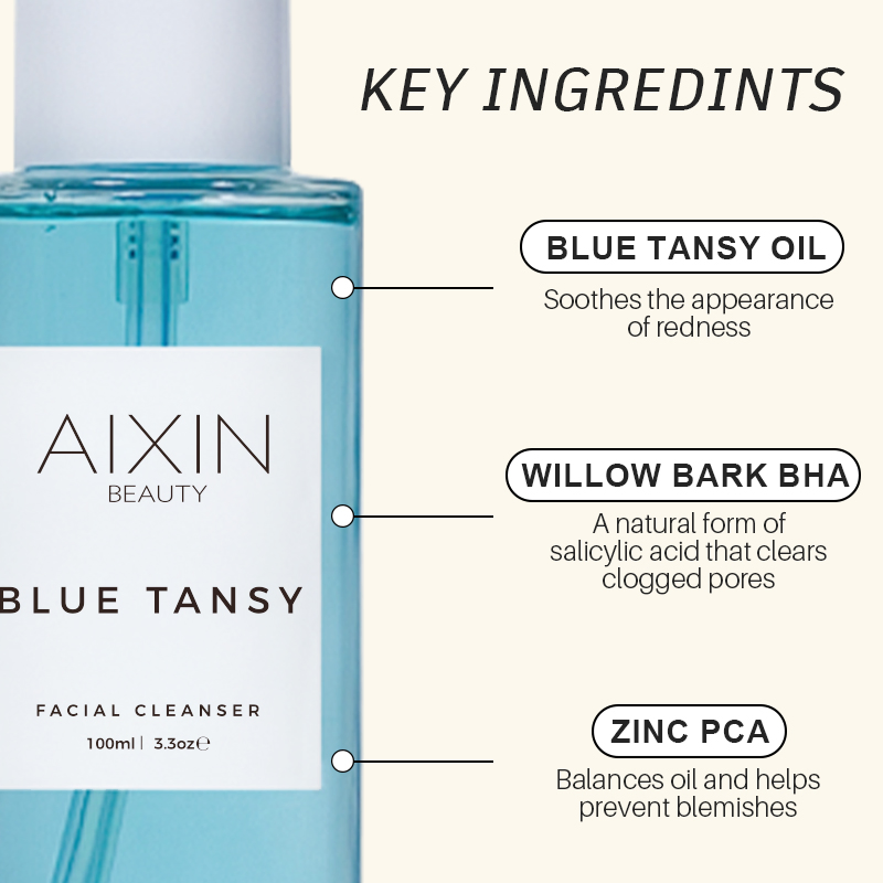 Beauty Skin Care BHA + Blue Tansy Clarity Cleanser Clean Pores Exfoliatin Cosmetics