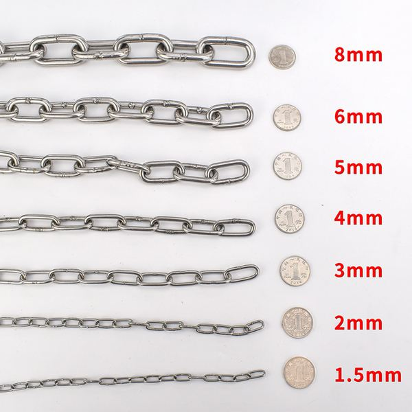 304/316 Stainless Steel Long Link Chain for Sale