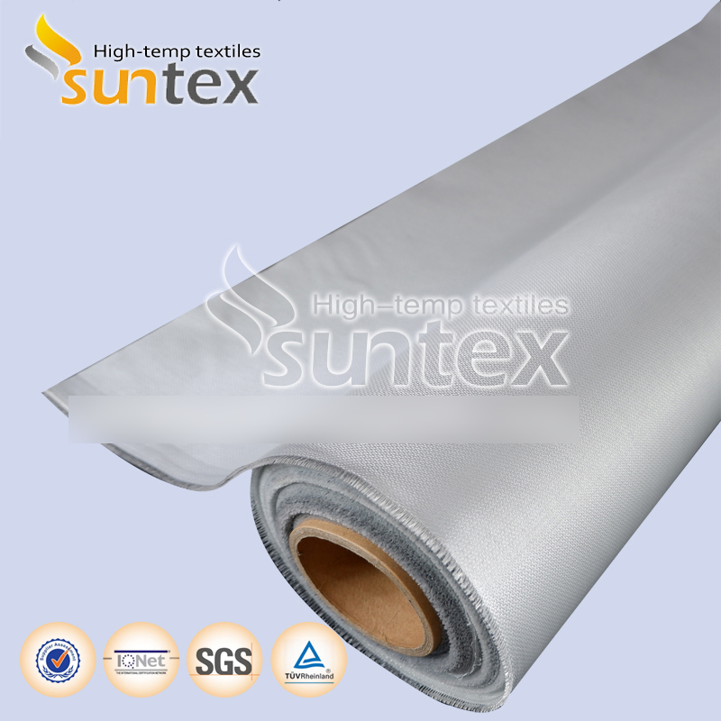 Anti-Environment and Flame Resistant Silicone Coated Fiberglass Cloth for Fire Curtains and Welding Blankets