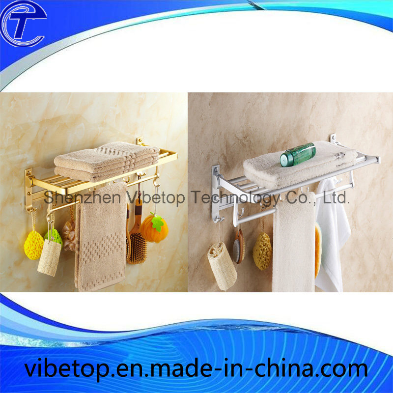 High Quality Stainless Steel Multi-Function Towel Racks with Hooks