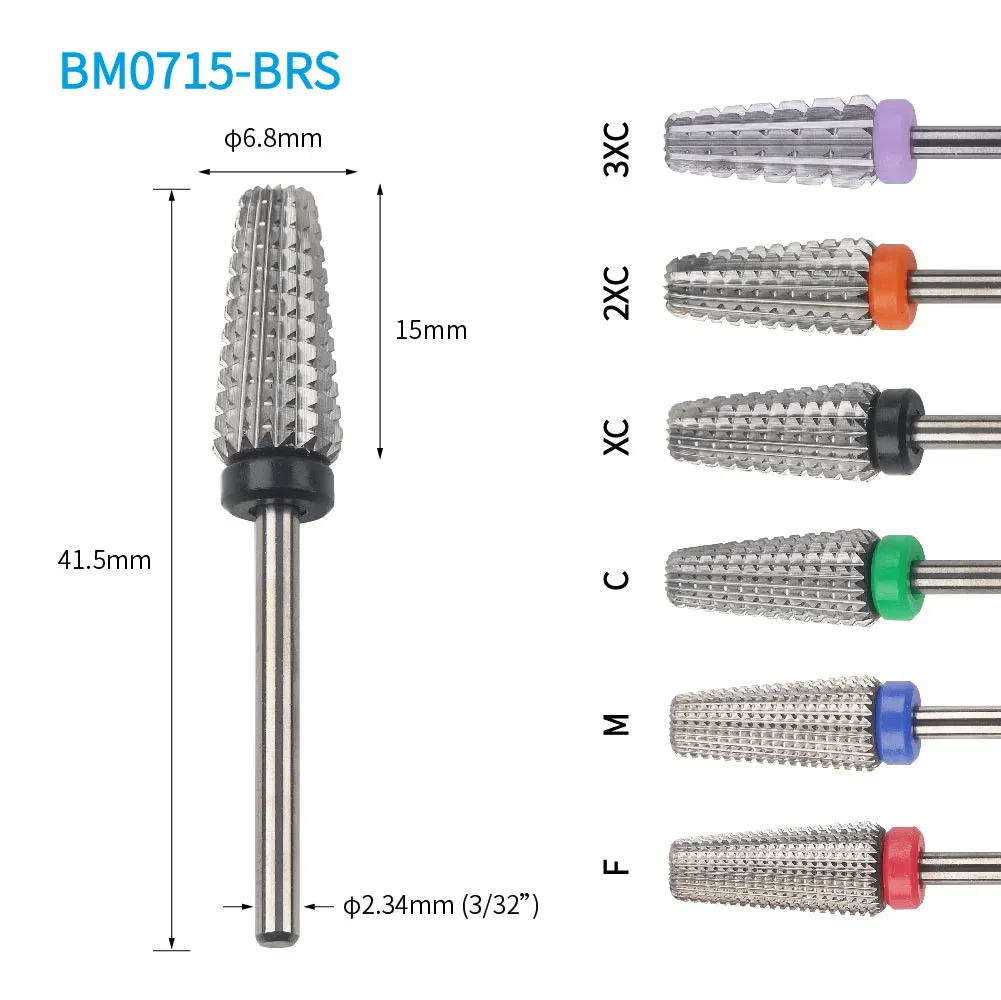 5 in 1 Two Way Left Handed and Right Handed Carbide Nail Drill Bits