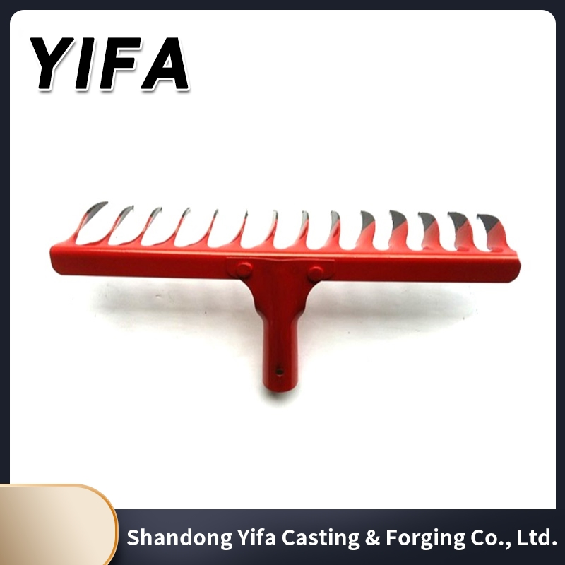 Garden Tool Metal Rake Wholesale Lawn Rake Farming Leaf Rake Agricultural Hand Tool