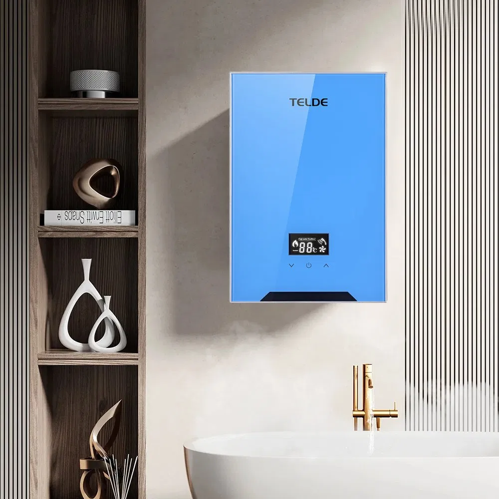 High-Efficiency 8.5kw Tankless Water Heater with Durable Electrospray Finish