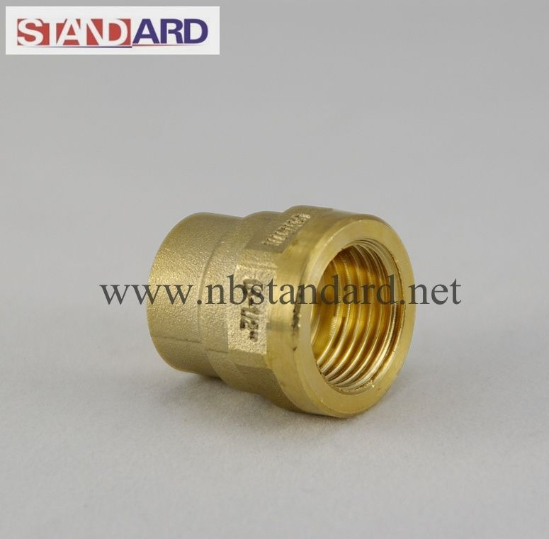 High-Quality Brass Female Threaded Coupling Fitting for Industrial Use