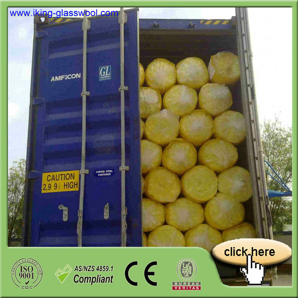 Isoking Heat Resistant Materials Glass Wool Blankets
