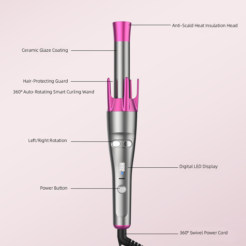 1.2inch Auto Hair Curler Automatic Curling Iron for Hair Styling