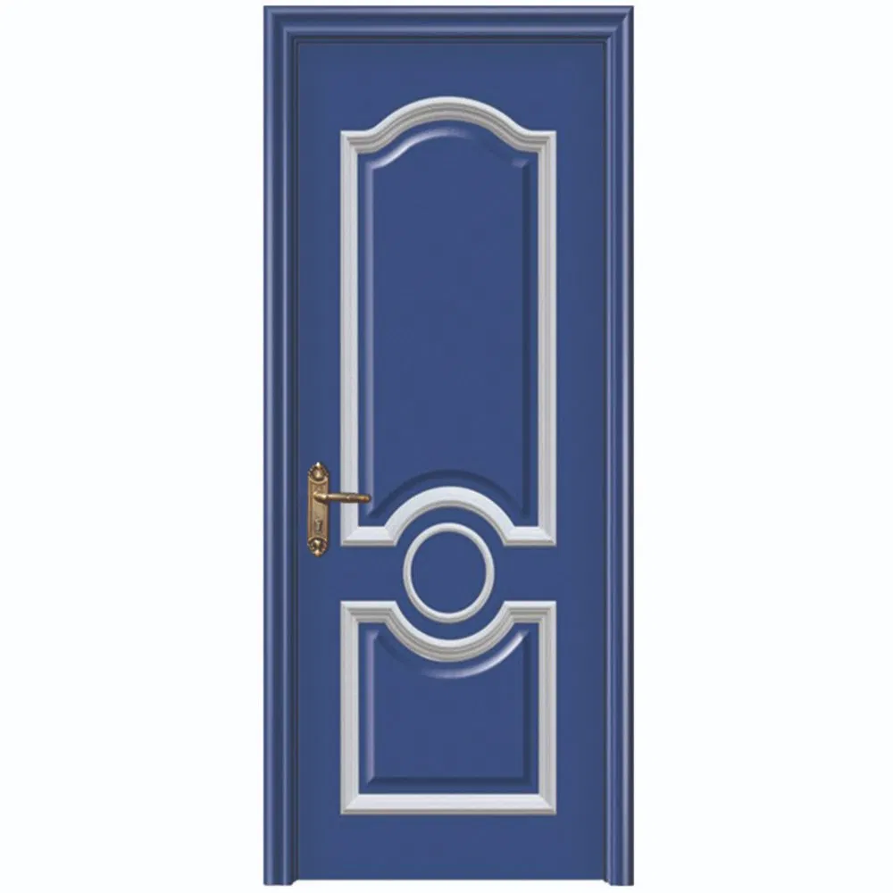 Wholesale China Factory PVC WPC Bedroom House Wood MDF Wooden Interior Room Door