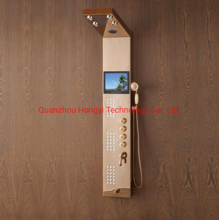 Modern De Bathroom Complete Set Bathtub for Digital Shower Control Panels