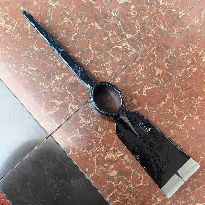 Factory Priced Finely Processed Industrial DIY Forged Railway Steel Pickaxe
