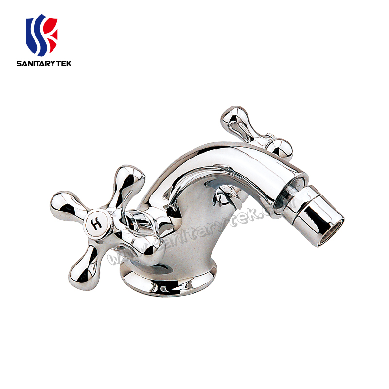 Double Handle Bathroom Bidet Faucet Mixer Tap